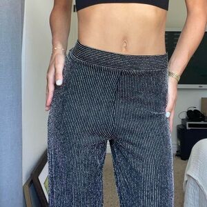 Stripped Sparkly Pants
